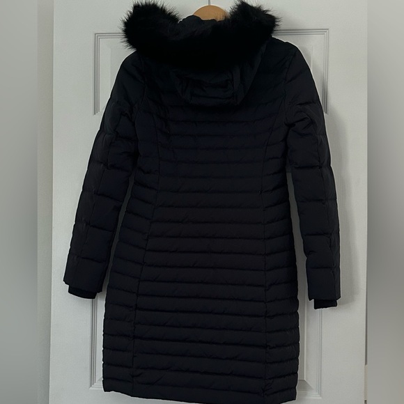 Zara Basic Outerwear Jacket with Fur hood, S - Picture 3 of 10